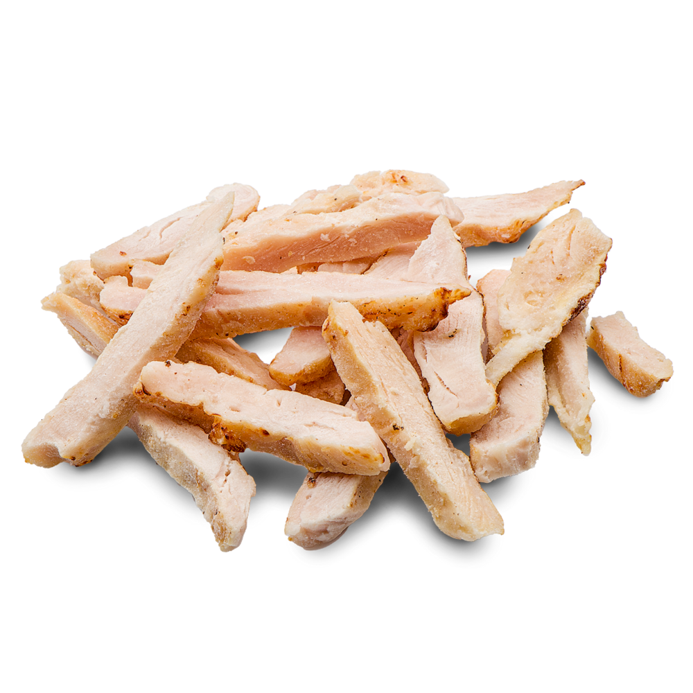 Kipfiletreepjes gegrild Family Chicken 2 x 2,5 kg