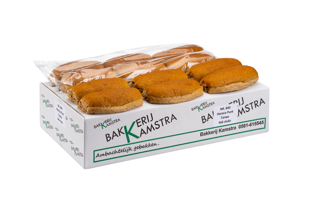 Horeca punt tarwe gesneden Kamstra 24 stuks