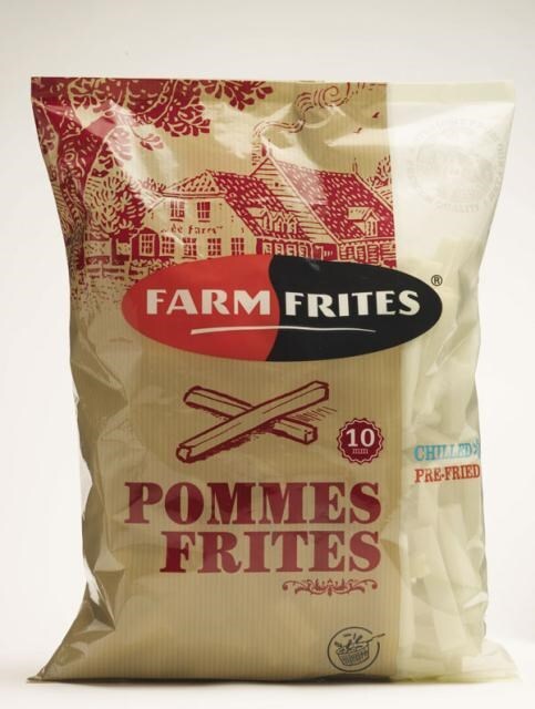 Frites chilled 10 mm vers Farm Frites 2 x 5 kg