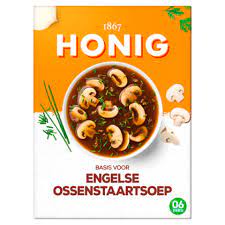 Engelse ossenstaartsoep Honig 12 pakjes x 88 gram