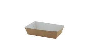 Bakje A9 karton bruin/wit Conpax 100 stuks