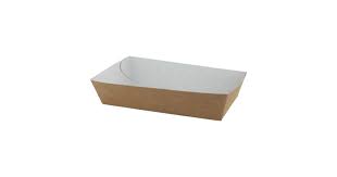 Bakje A13 karton bruin/wit Conpax 100 stuks