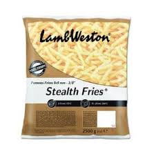 Frites 6 mm Stealth Lamb Weston 4 x 2,5 kg