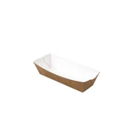 Bakje A5 karton bruin/wit Conpax 100 stuks