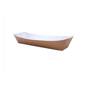 Bakje A16 karton bruin/wit Conpax 100 stuks