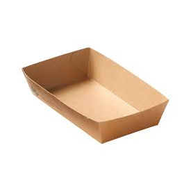 Bakje A14 karton bruin/wit Conpax 100 stuks