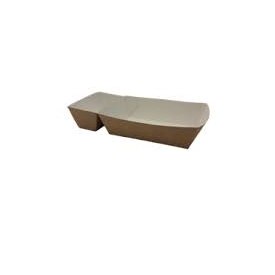 Bakje A20 karton bruin/wit Conpax 100 stuks